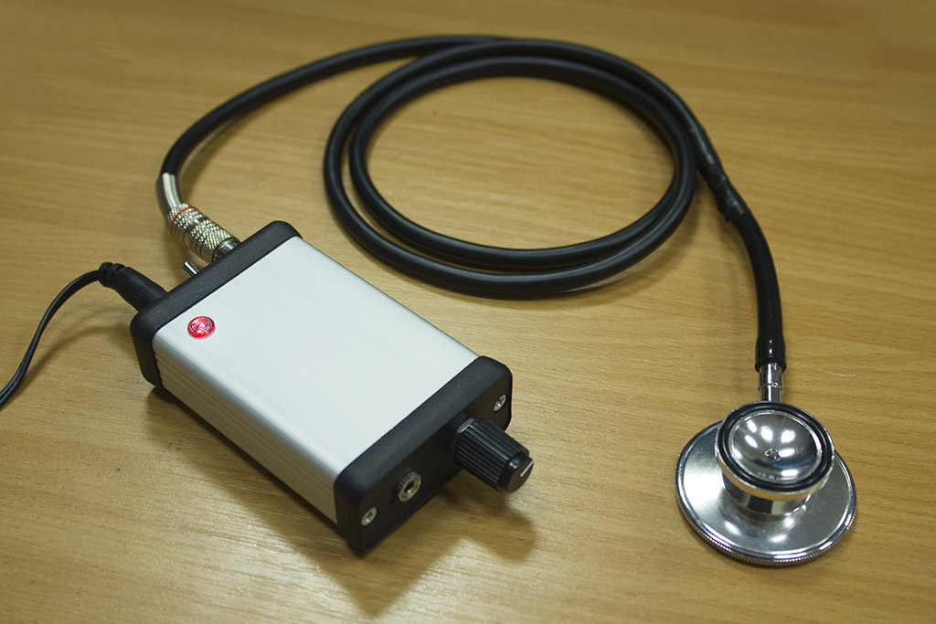 Recording audio from a stethoscope